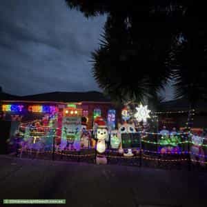 Christmas Light display at  Brush Road, Epping