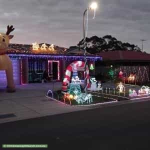 Christmas Light display at 9 Thom Road, Lang Lang