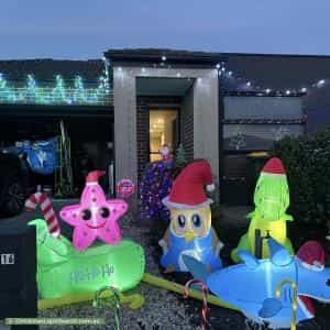 Christmas Light display at 16 Tramway Street, Point Cook
