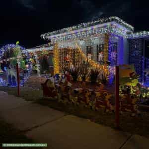Christmas Light display at 10 Kirchner Street, Googong