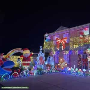 Christmas Light display at 102 Basedow Road, Tanunda