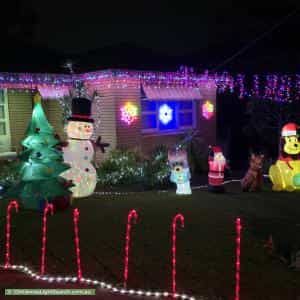 Christmas Light display at 23 Francine Street, Seven Hills