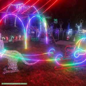 Christmas Light display at  Beela Place, Ngunnawal