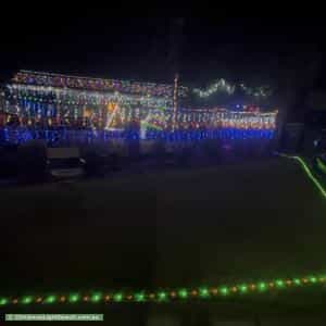 Christmas Light display at  Reveley Court, Samson