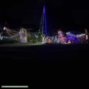 Christmas Light display at 1863 Greenhill Road, Uraidla
