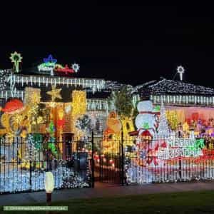 Christmas Light display at 22 Pepperbush Circuit, Cranbourne