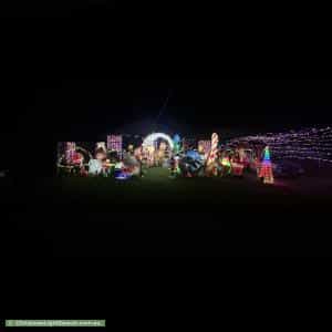 Christmas Light display at 8 Yaltara Drive, Wyndham Vale