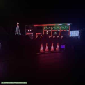 Christmas Light display at 51 Hui-Hui Drive, Happy Valley