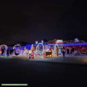 Christmas Light display at 25 Clarafield Meander, Tapping