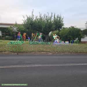 Christmas Light display at 120 Berry Street, Nowra