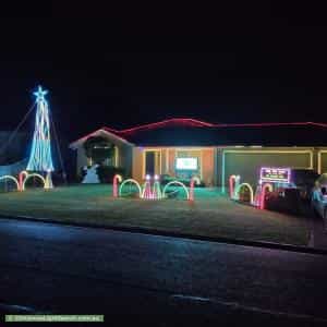 Christmas Light display at 8 Gracehill Mews, Cranbourne