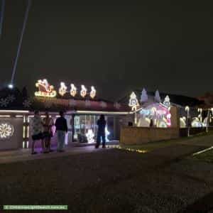 Christmas Light display at 9 Fleurs Street, Minchinbury