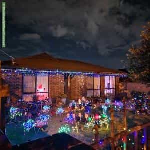 Christmas Light display at 146 Bourke Road, Clarinda