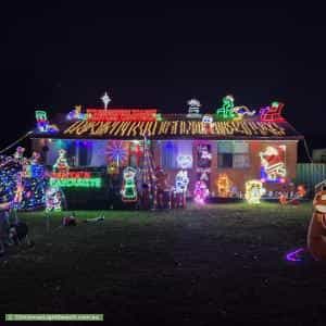 Christmas Light display at  Collins Place, Evatt