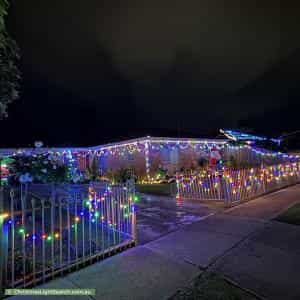 Christmas Light display at 45 Kimberley Road, Werribee