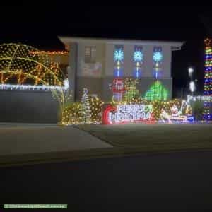 Christmas Light display at 24 Richwood Ridge, Port Macquarie