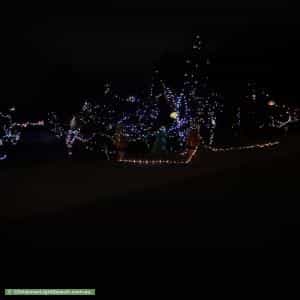 Christmas Light display at  Edge Place, Nicholls