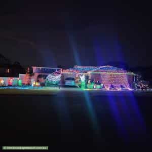Christmas Light display at 93 Park Road, Nowra