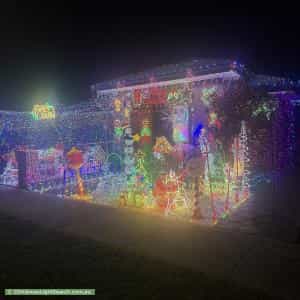 Christmas Light display at 27 Remus Circuit, Cranbourne West