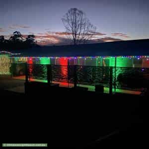 Christmas Light display at 32 Fern Street, Blackbutt