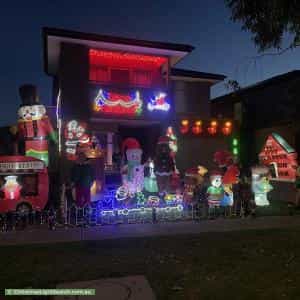 Christmas Light display at 14 Bayvista Circuit, Point Cook