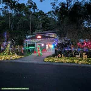Christmas Light display at 73 Belclare Street, The Gap