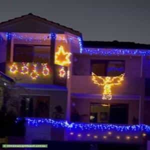 Christmas Light display at 5 Oakham Place, Balcatta