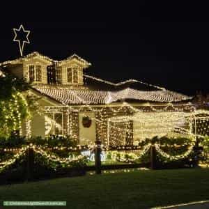 Christmas Light display at  Balmoral Rise, Wilton