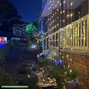Christmas Light display at 16 Fairway Drive, Penguin