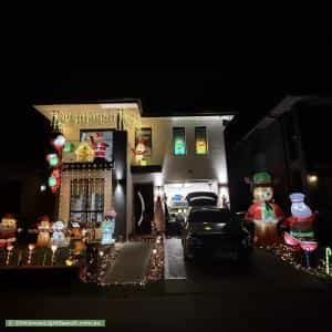 Christmas Light display at 48 Geranium Street, Marsden Park