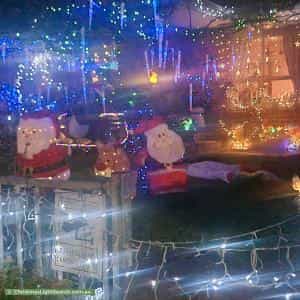 Christmas Light display at 15 Carramar Street, Chadstone