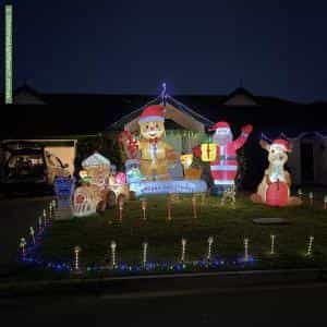 Christmas Light display at 23A Blaby Road, Morphett Vale