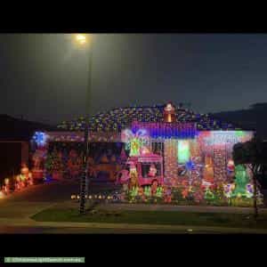 Christmas Light display at  Ajay Way, Kurunjang