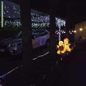 Christmas Light display at 8 Morris Street, Morphett Vale