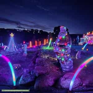 Christmas Light display at 2 Manning Boulevard, Darley