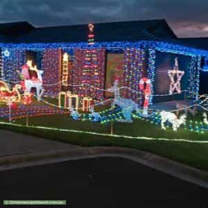Christmas Light display at 27 Franks Way, Cranbourne North