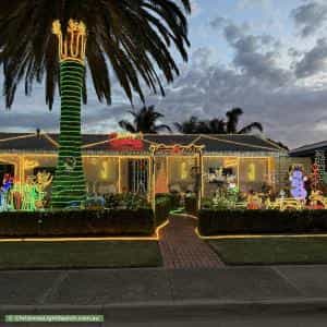 Christmas Light display at 42 Harold Lea Way, Hackham