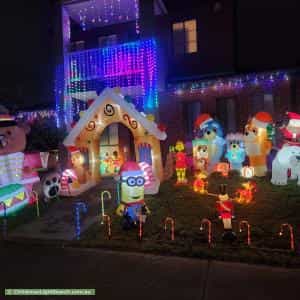Christmas Light display at 36 Lyons Avenue, Burnside Heights