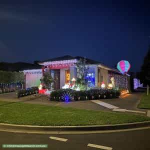 Christmas Light display at 40 Lincoln Way, Doreen
