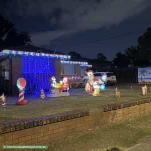 Christmas Light display at 133 Metella Road, Toongabbie