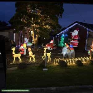 Christmas Light display at 5 Childers Court, Wyndham Vale