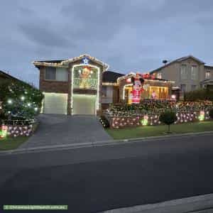 Christmas Light display at  Casablanca Avenue, Beaumont Hills