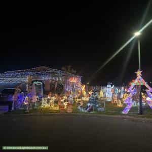 Christmas Light display at 22 Belvedere Drive, Pakenham
