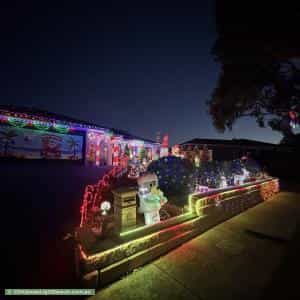 Christmas Light display at 70 Scotsdale Drive, Cranbourne East