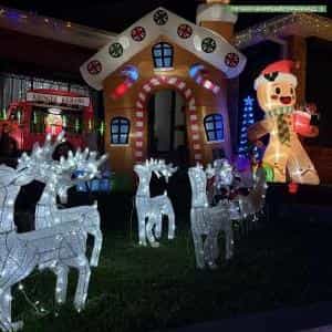 Christmas Light display at 1 Gregory Close, Endeavour Hills
