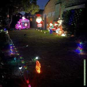 Christmas Light display at 79 Luttrell Street, Hobartville