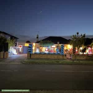 Christmas Light display at 91 Saint Vigeons Road, Reservoir