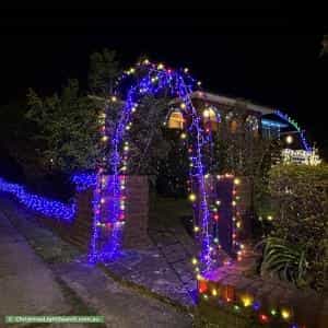 Christmas Light display at 86 Chelmsford Avenue, East Lindfield