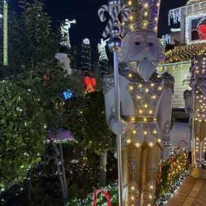 Christmas Light display at 46 Briggs Street, Caulfield