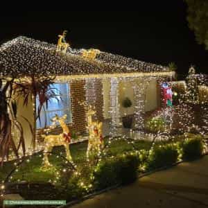 Christmas Light display at 3 Heathland Avenue, Warragul